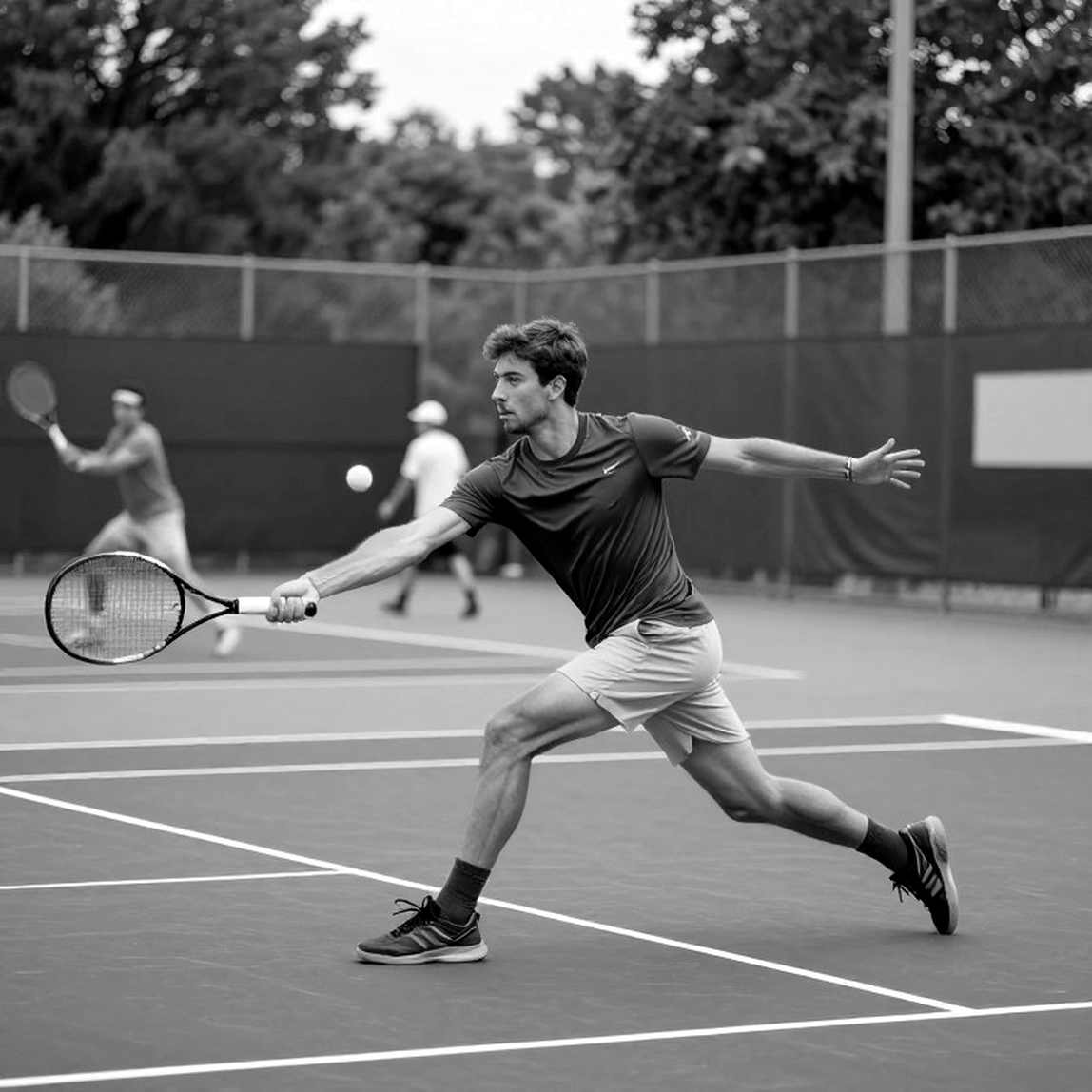 Alex de Minaur, cú trái tay mở tiebreak và nửa câu chuyện bảng điểm không kể